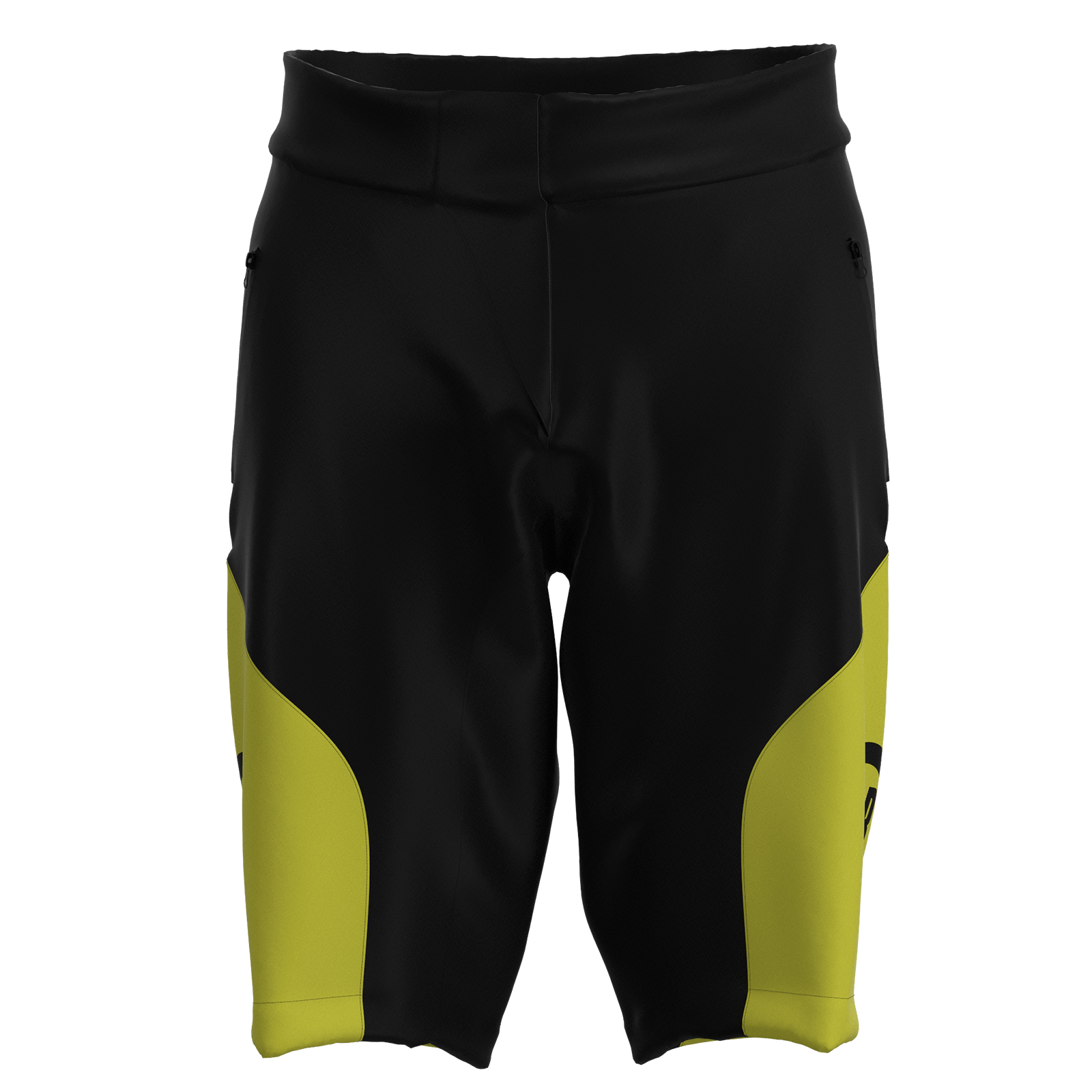 Short MTB enduro noir/jaune