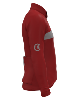 Maillot hiver manches longues Rouge