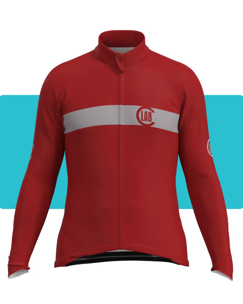 Maillot hiver manches longues ORDINO Rouge