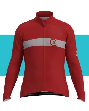 Maillot hiver manches longues Rouge