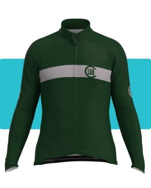 Maillot hiver manches longues Vert anglais